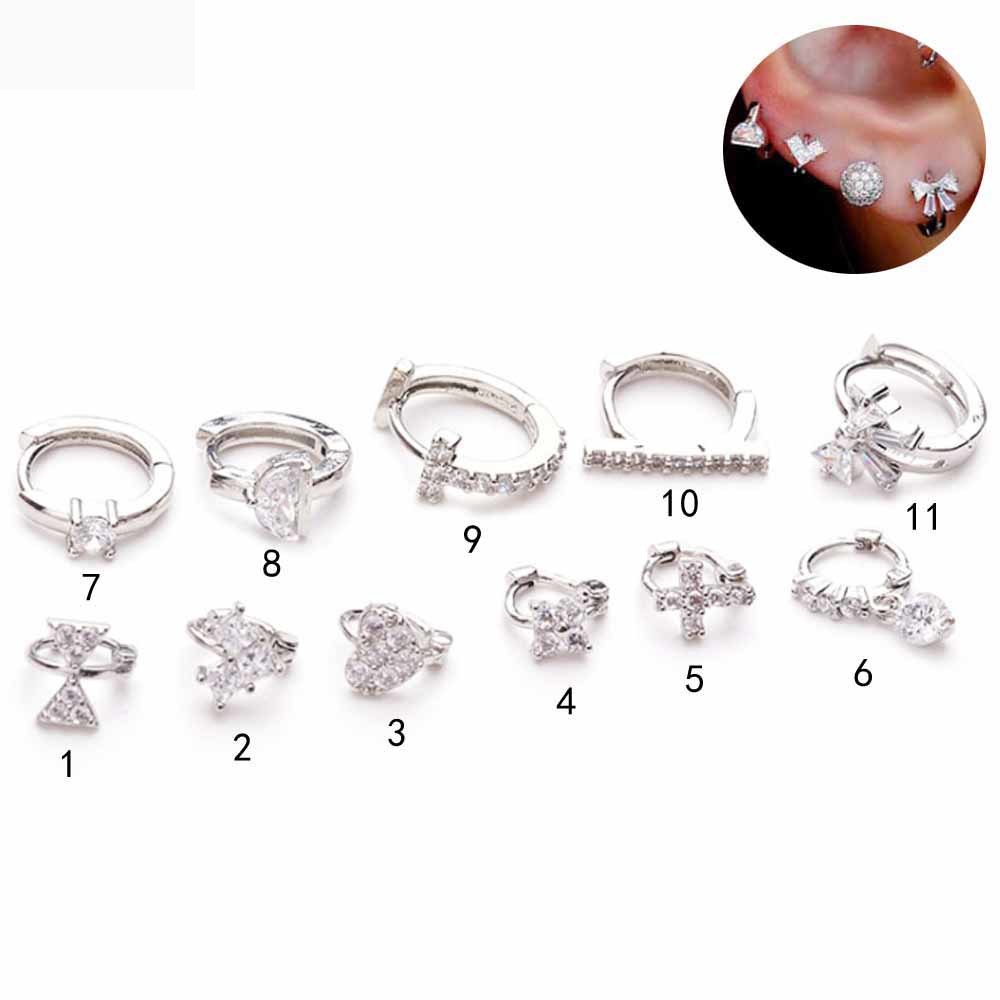 Body Jewelry Hot - 2pcs Hot New Product Micro-inlaid Zircon