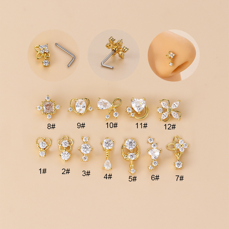 Body Jewelry Indian - 1PC 20G 316L Surgical Stainless Steel