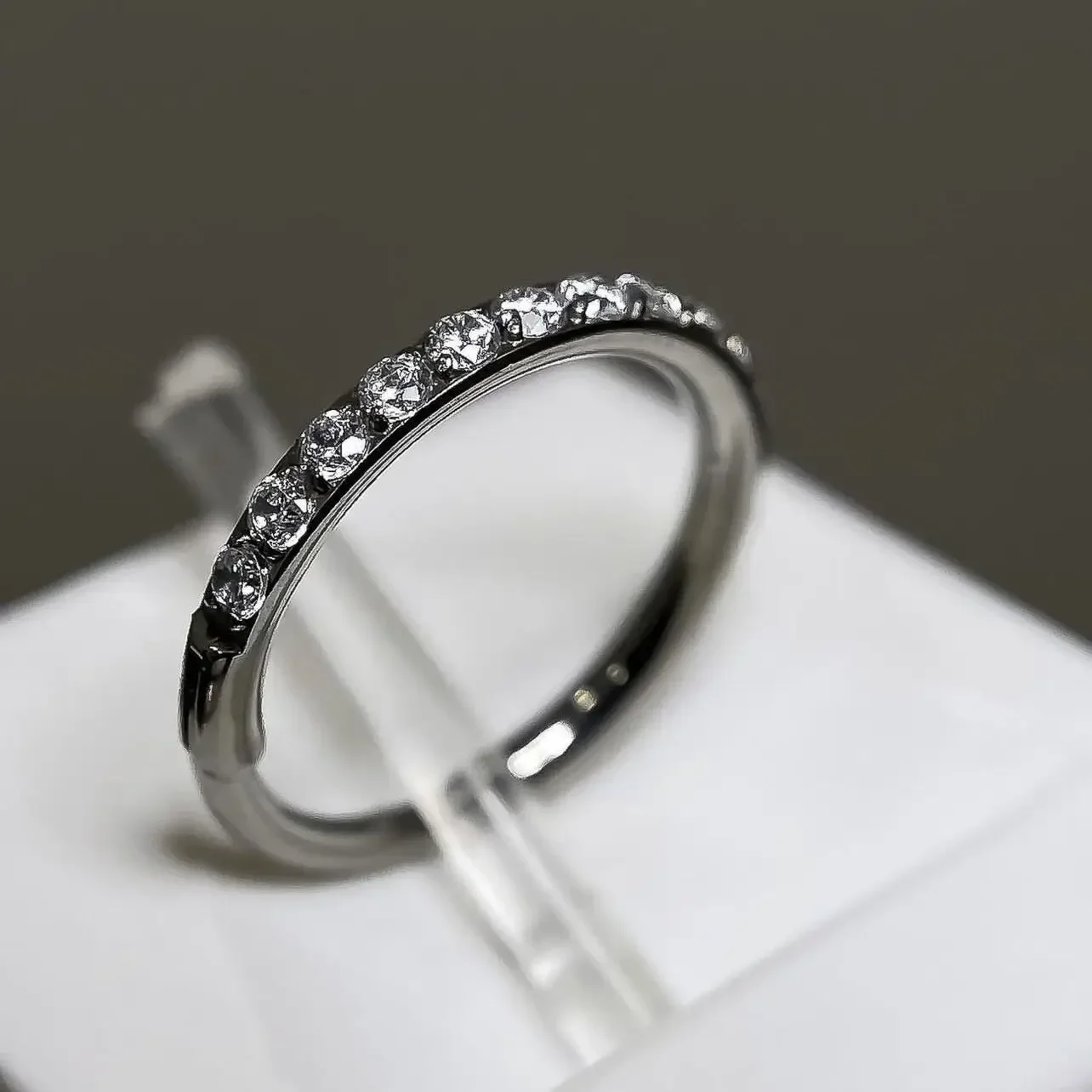 G23 Titanium Nose Ring 14G 16G - Septum Clicker Ring 评论和价格