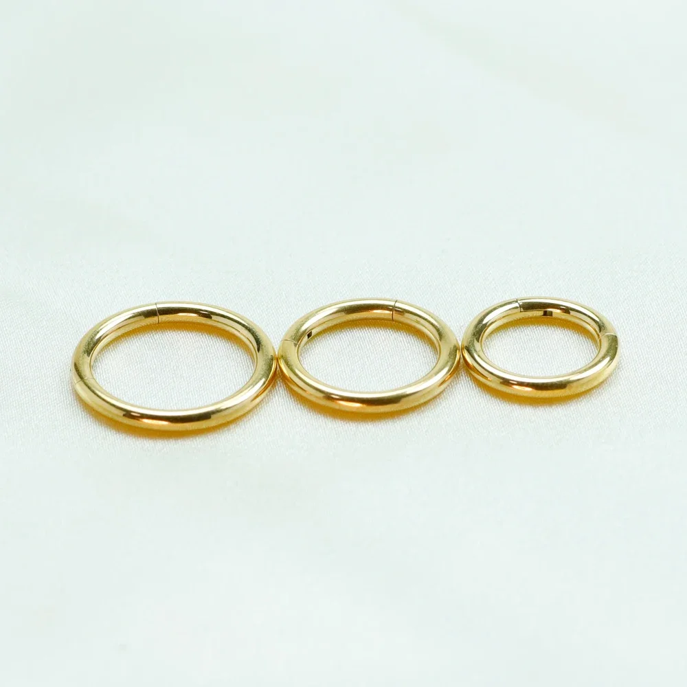 F136 Titanium Clicker 1.2mm an - Septum Clicker Ring 评论和价格