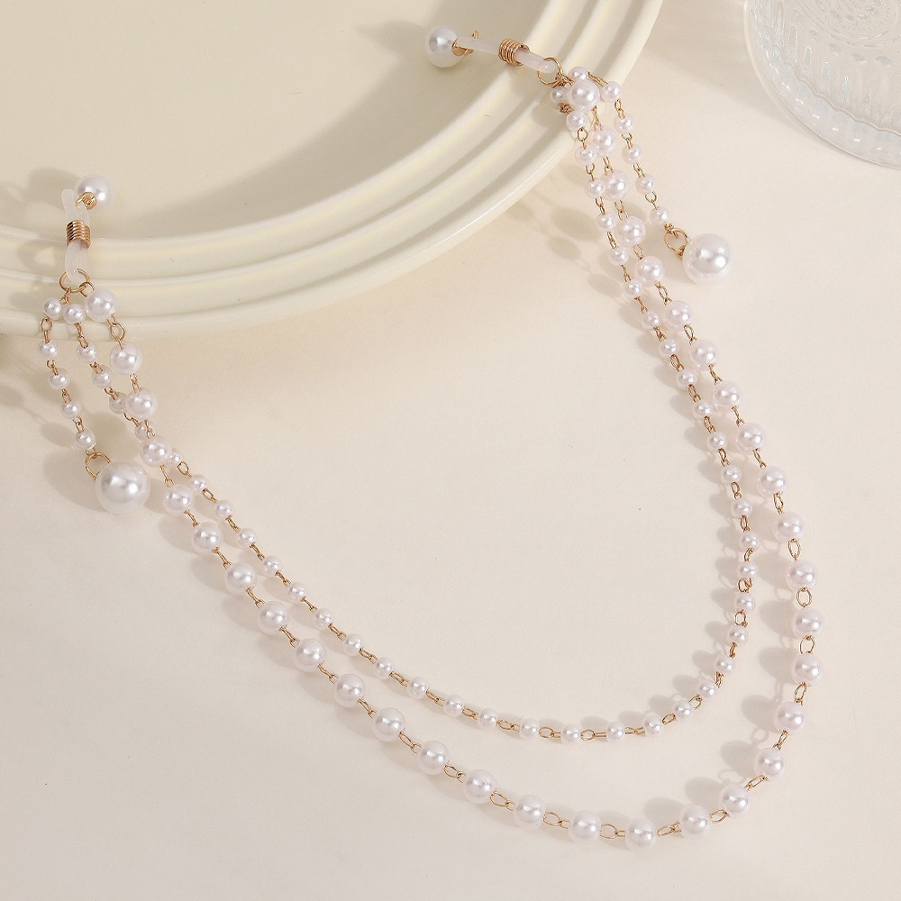 Imitation Pearl Tassel Chest C - Body Jewelry Nipple Chain 评论和价格