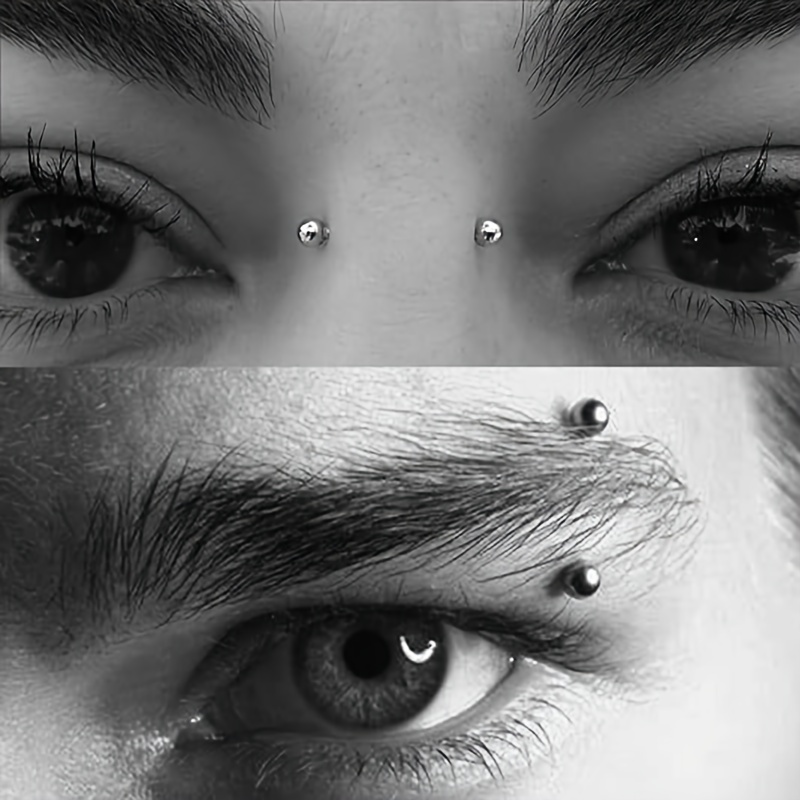 Fake Piercings Fake Lip Ring F - Body Jewelry And Earrings 评论和价格