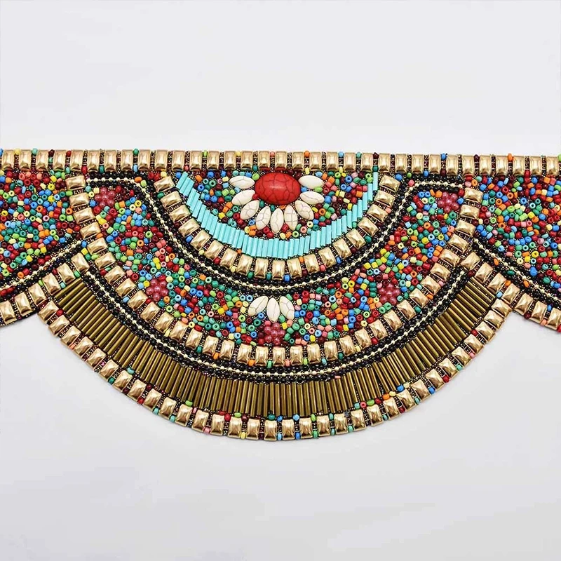 Colorful Waist Beads Girdle Wa - Body Jewelry Indian 评论和价格