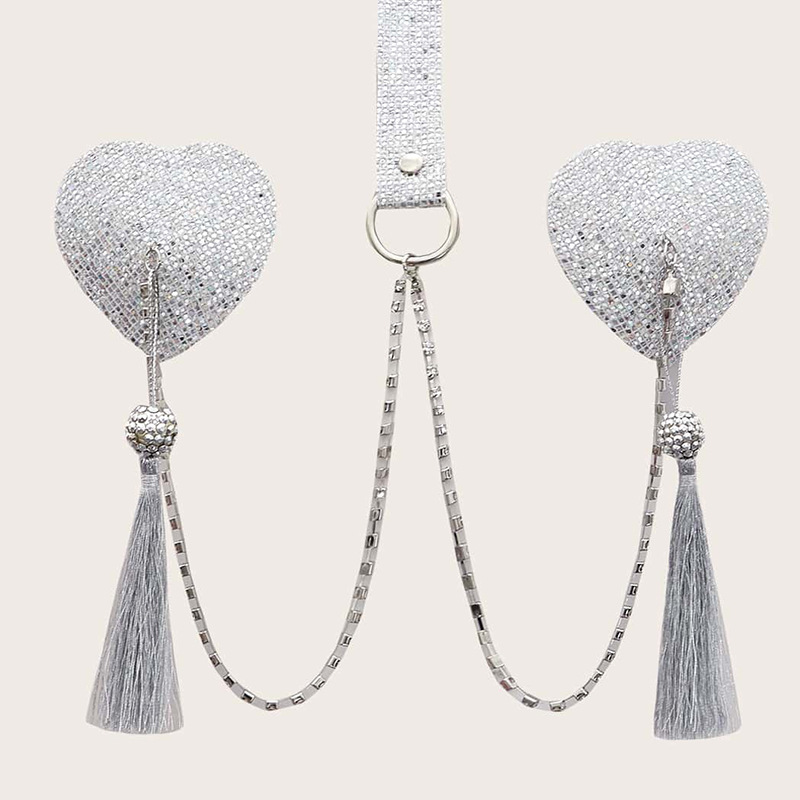 Western Fringe Pasties Chain w - Body Jewelry Nipple Chain 评论和价格
