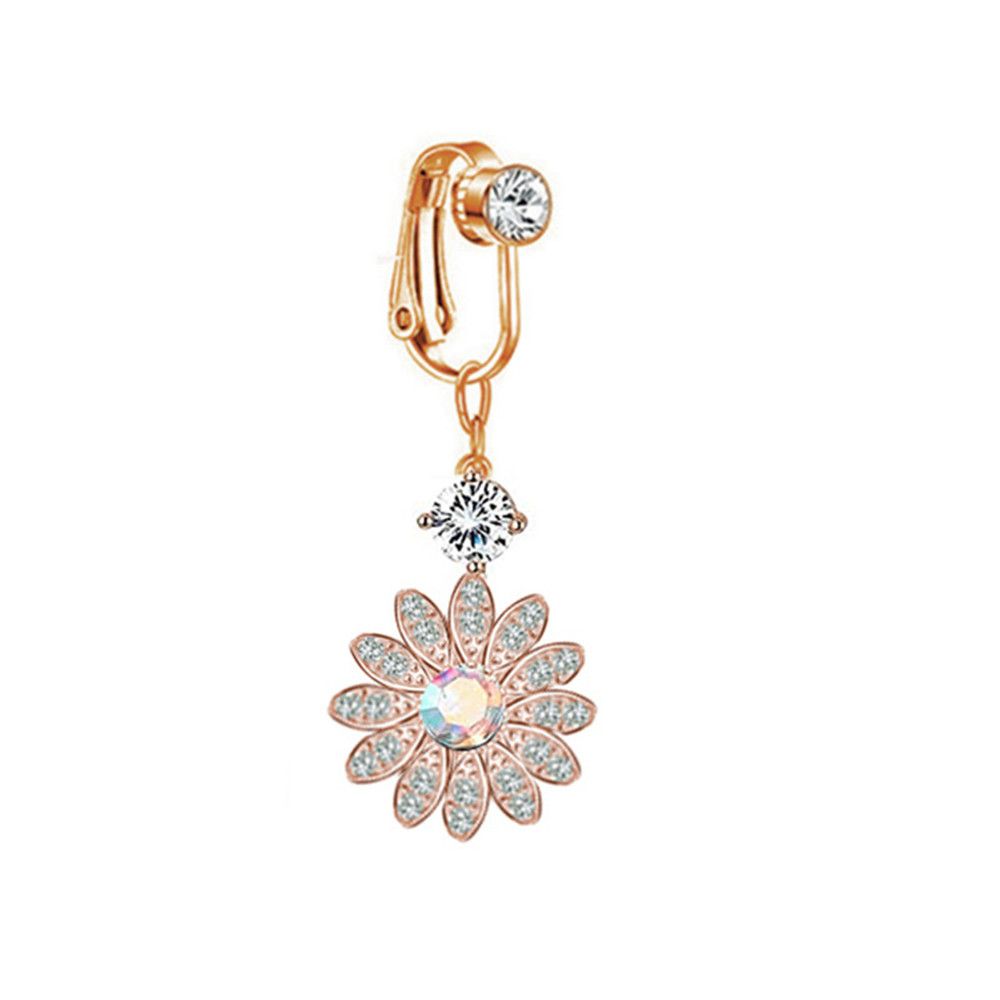 Clip On Umbilical Cartilage Cl - Body Jewelry And Earrings 评论和价格