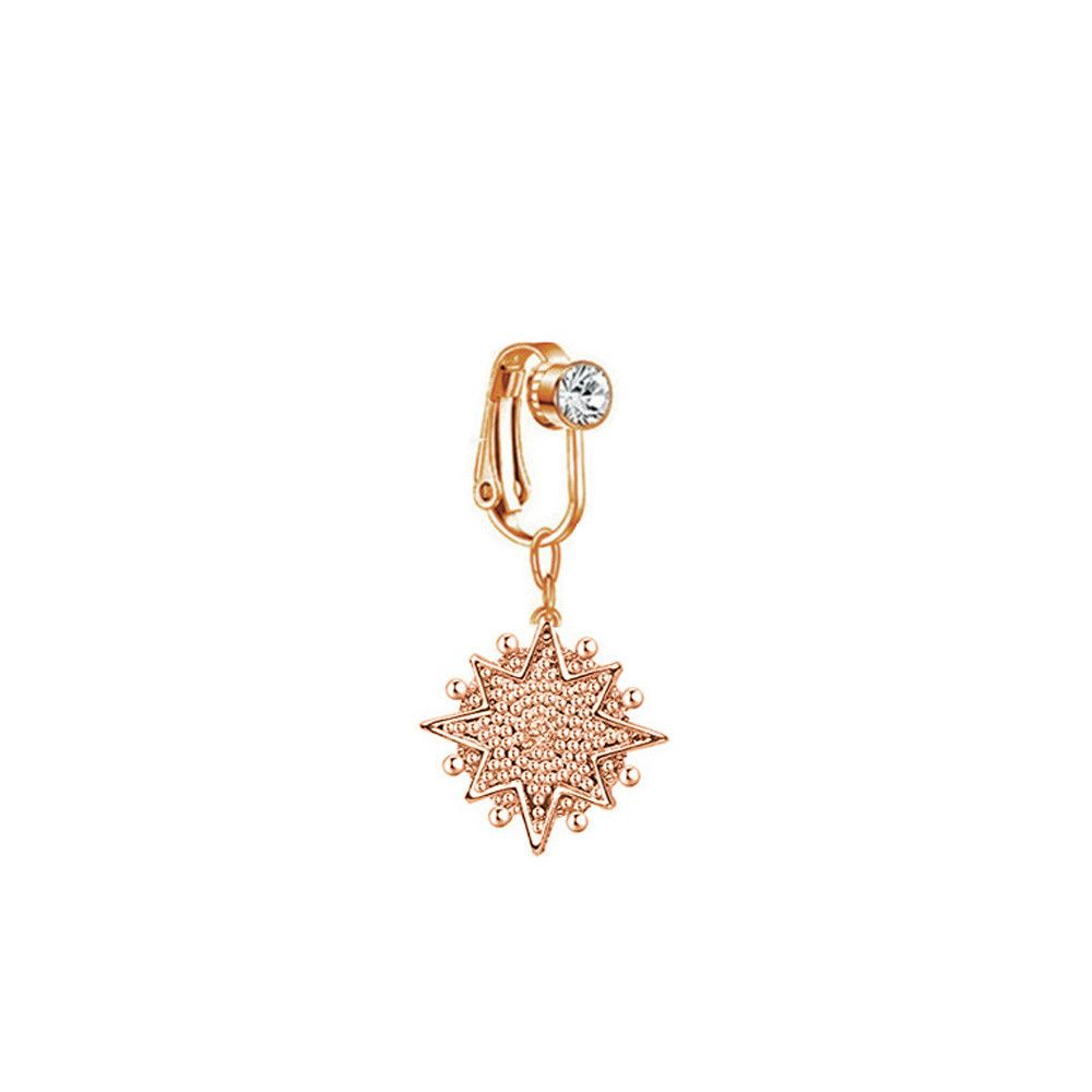Clip On Umbilical Cartilage Cl - Body Jewelry And Earrings 评论和价格