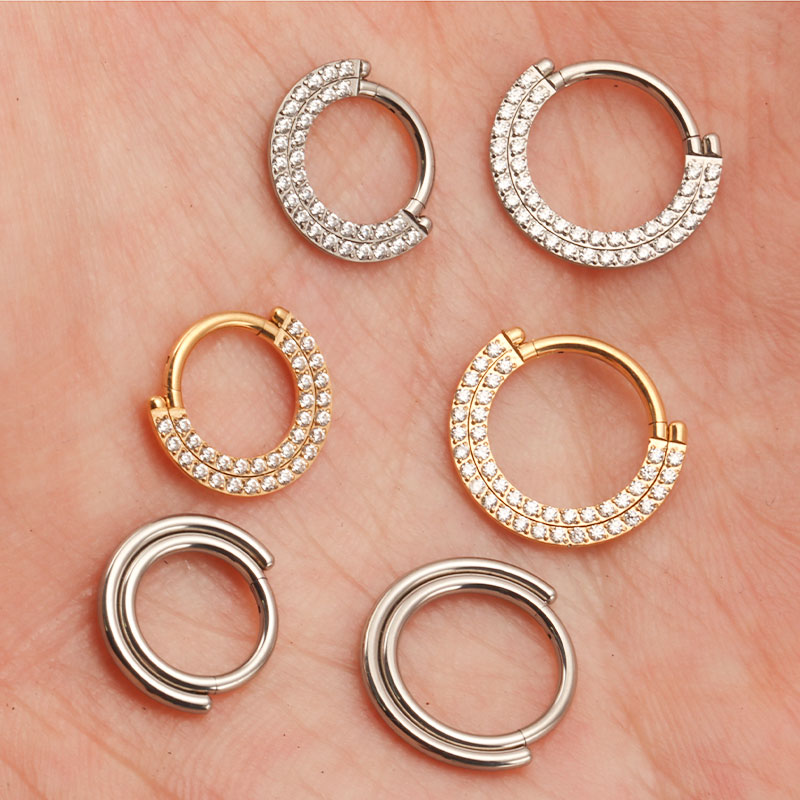 ASTM F136 Titanium Clicker Sep - Septum Clicker Ring 评论和价格