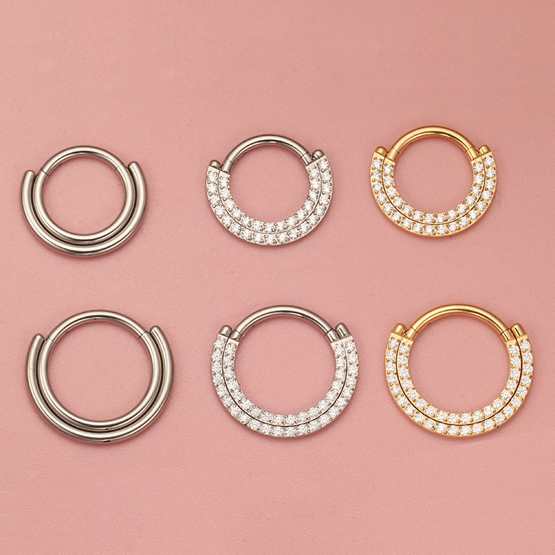 ASTM F136 Titanium Clicker Sep - Septum Clicker Ring 评论和价格