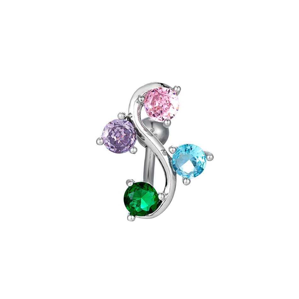 Stainless Steel Curved Belly R - Body Jewelry Shop 评论和价格