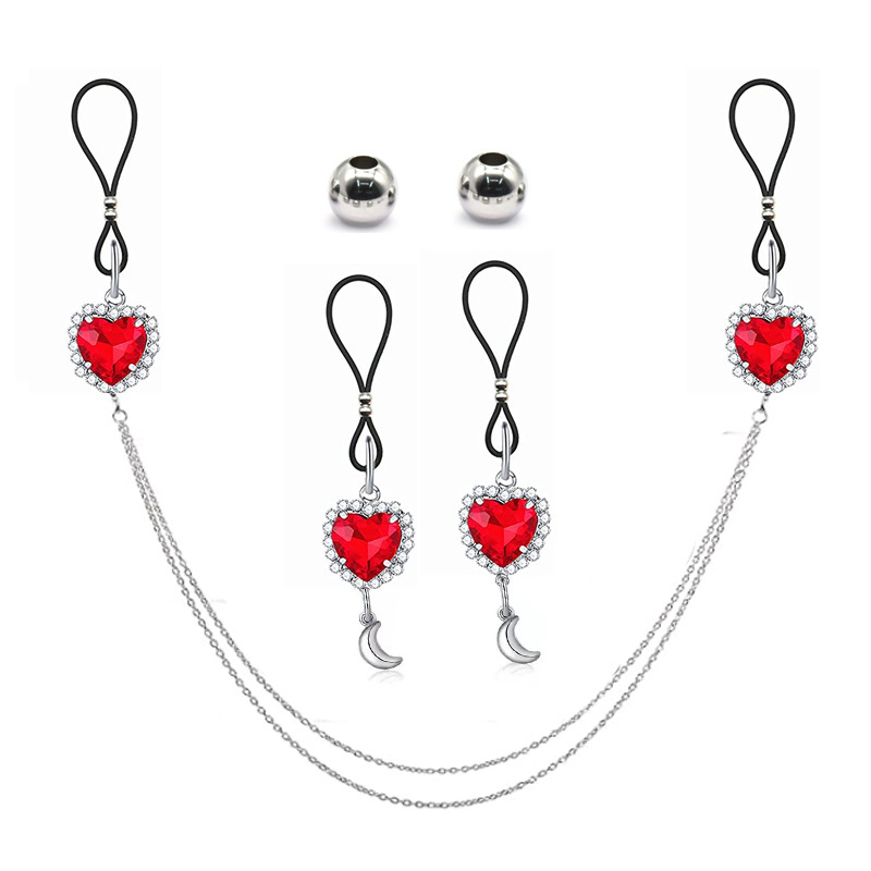 Non Piercing Body Jewelry Adju - Body Jewelry Nipple Chain 评论和价格