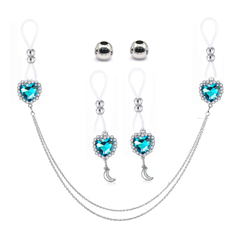Non Piercing Body Jewelry Adju - Body Jewelry Nipple Chain 评论和价格