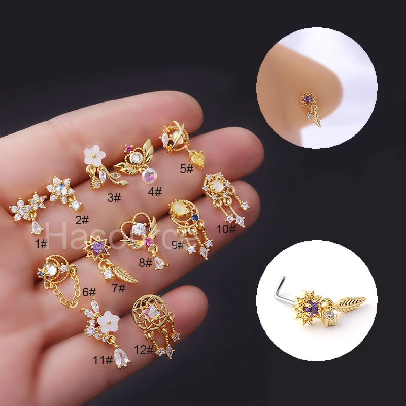 2022 New 1Pcs Fashion 316L Sur - Body Jewelry Indian 评论和价格