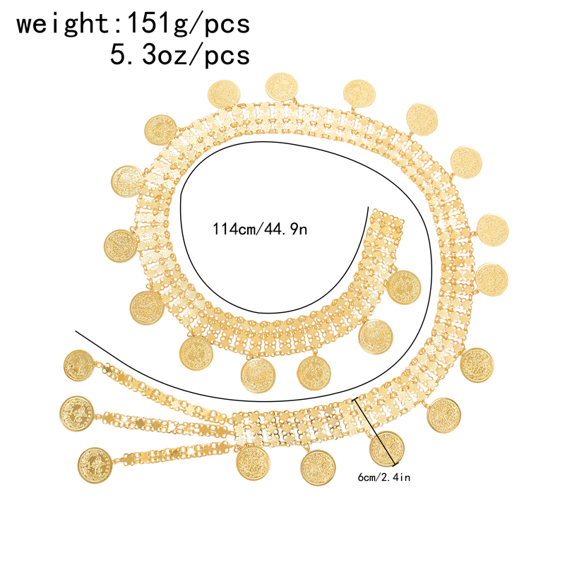 Women Body Accessory Golden Ch - Body Jewelry Indian 评论和价格