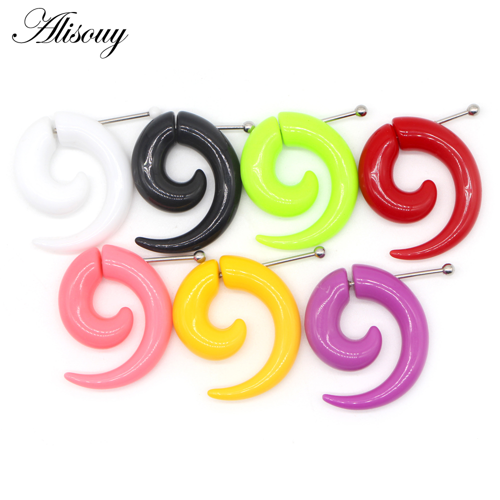 2pcs Hot Acrylic Cheater Fake  - Body Jewelry Hot 评论和价格