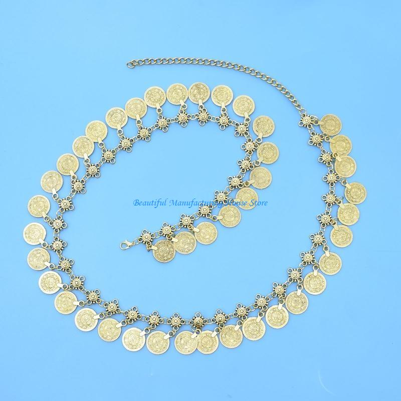E56A Coin Belly Chain Body Cha - Body Jewelry Indian 评论和价格