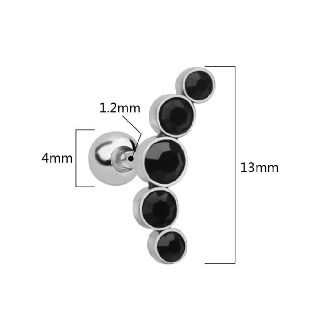 1Pcs Fashion 16G Stainless Ste - Body Jewelry And Earrings 评论和价格