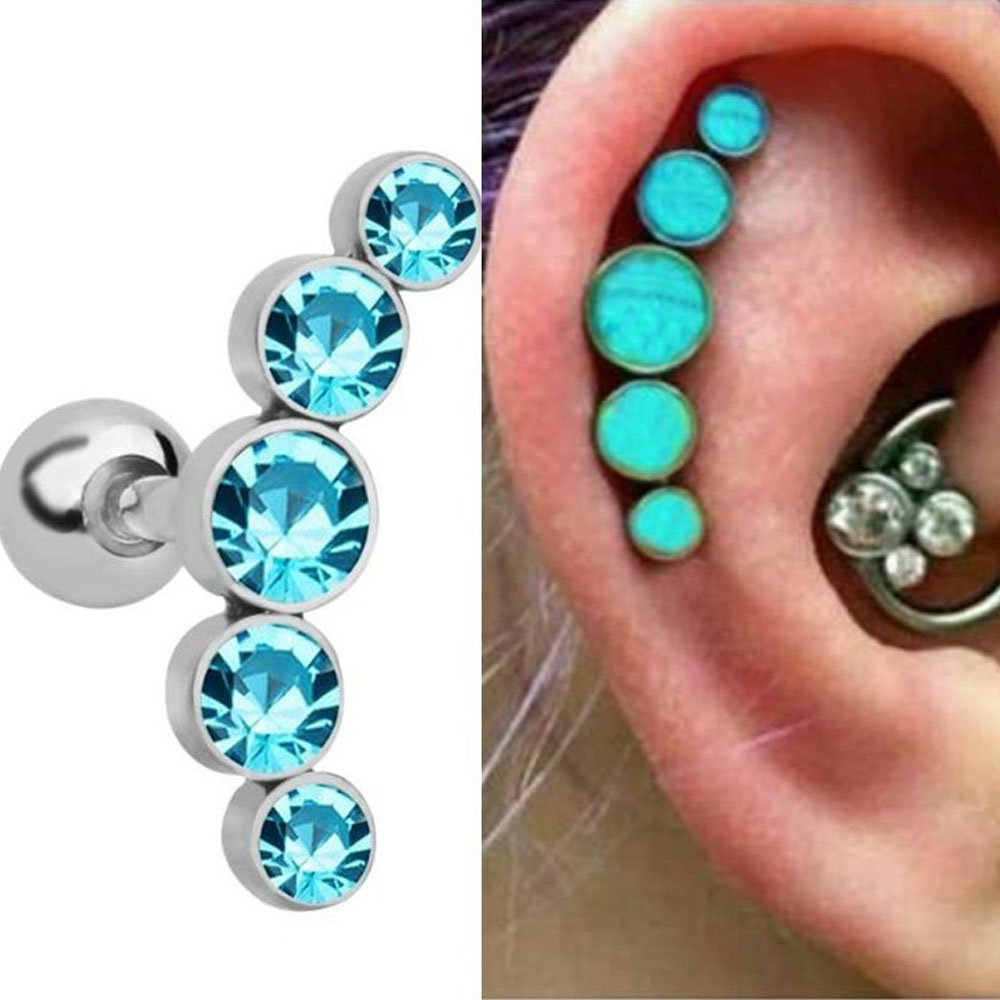 1Pcs Fashion 16G Stainless Ste - Body Jewelry And Earrings 评论和价格