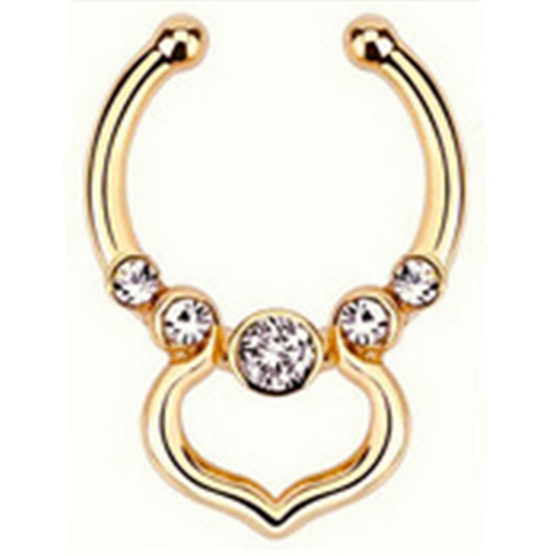 Indian Crystal Snag In The Nos - Body Jewelry Indian 评论和价格