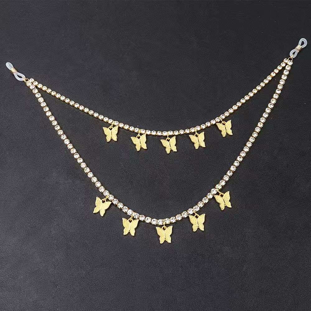 Butterfly Nipple Chain Non Pie - Body Jewelry Nipple Chain 评论和价格