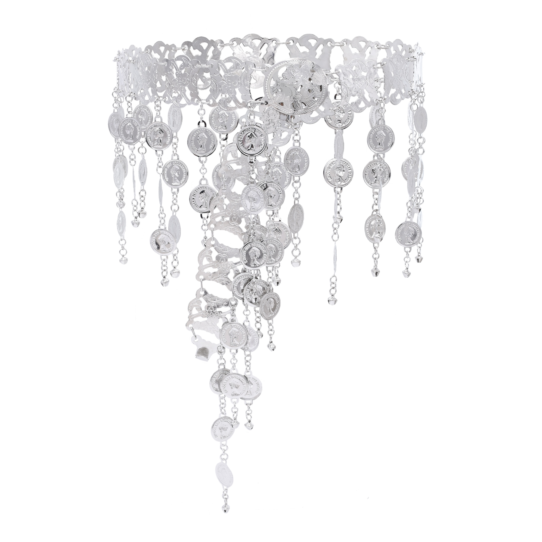 Indian Ethnic Silver Golden Ta - Body Jewelry Indian 评论和价格
