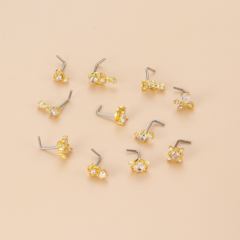 1PC 20G 316L Surgical Stainles - Body Jewelry Indian 评论和价格