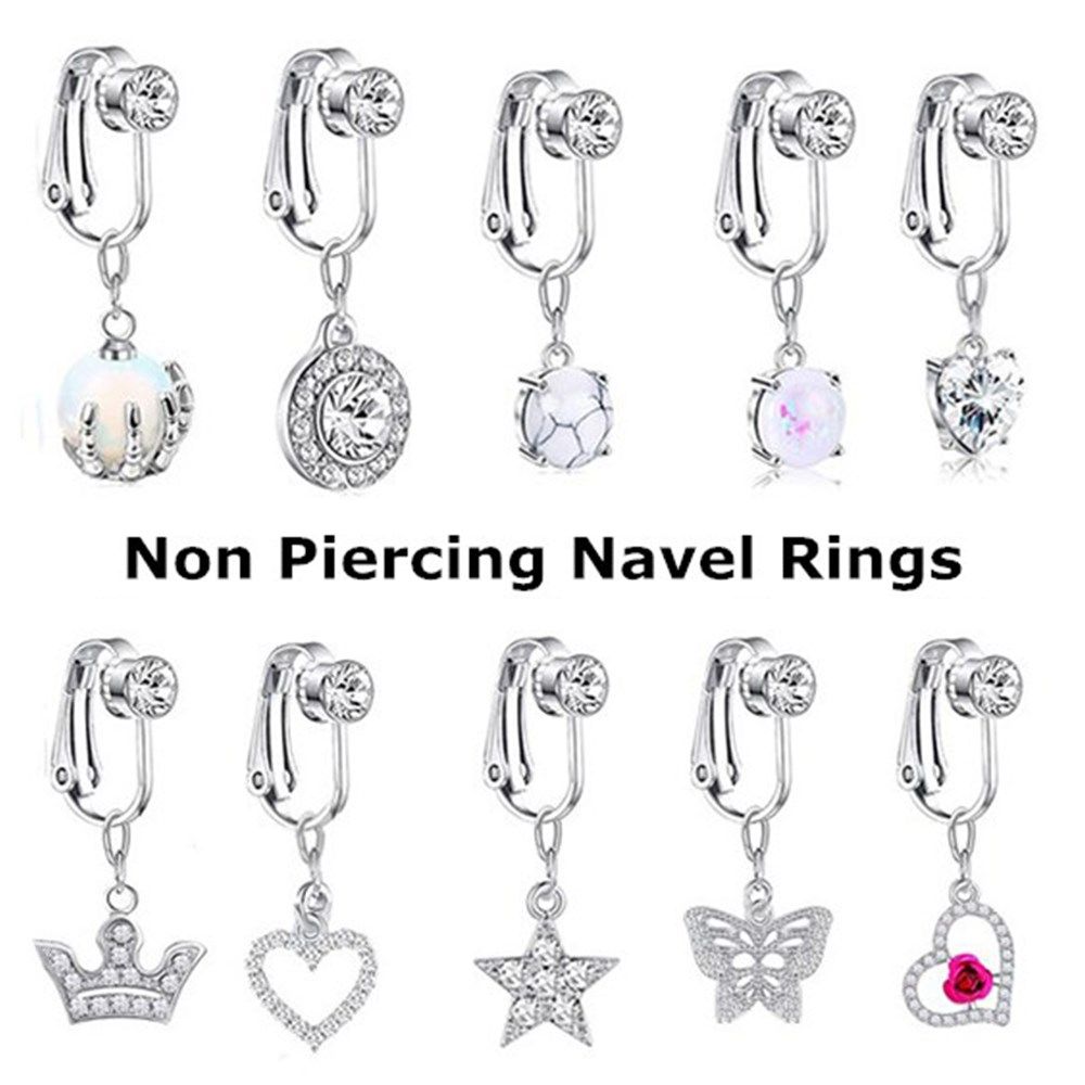 Beach Accessories Non Piercing - Body Jewelry And Earrings 评论和价格