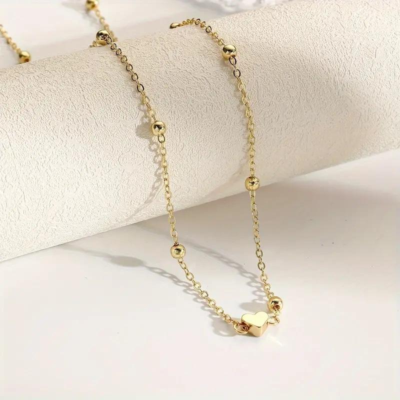 Hot Girls Simple Heart Beaded  - Body Jewelry Hot 评论和价格