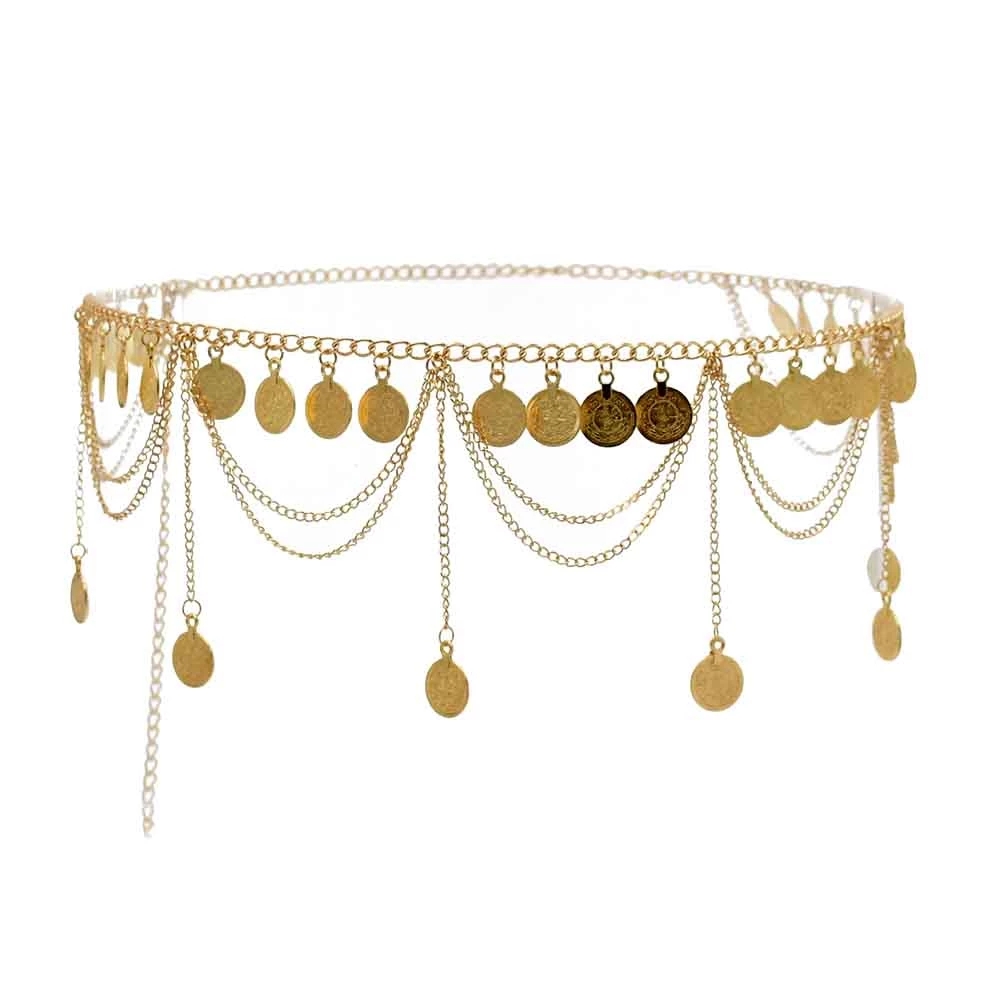 Gypsy Tribal Vintage Gold Colo - Body Jewelry Indian 评论和价格